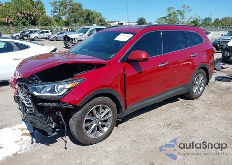 2017 Hyundai Santa Fe Se z USA, uszkodzony, nr VIN KM8SM4HF7HU240143
